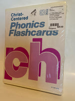 Christ Centered Phonics Flashcards: 118 Cards Set