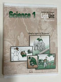 CLP Science 1 Partial Set: Teacher's Guidebook, 103, 104, & 105