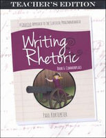 Writing & Rhetoric Teacher's Edition Book 6