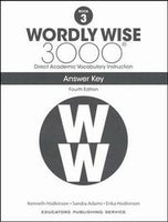 Wordly Wise 3000 3 Answer Key 4th