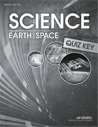 Science Earth and Space Quiz Key