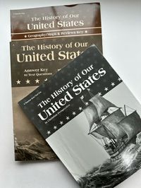 Abeka The History of Our United States Quiz/Test Key, Answer Key & Map Key