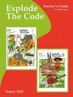 Explode the Code Teacher's Guide Books 7 and 8