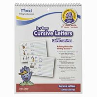 Write-On Wipe-Off Cursive Letters