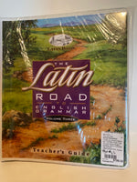 The Latin Road to English Grammar Volume 3 Complete Set