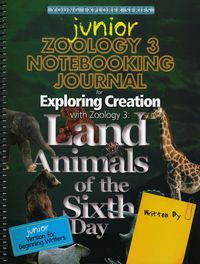 Junior Zoology 3 Notebooking Journal: Land Animals