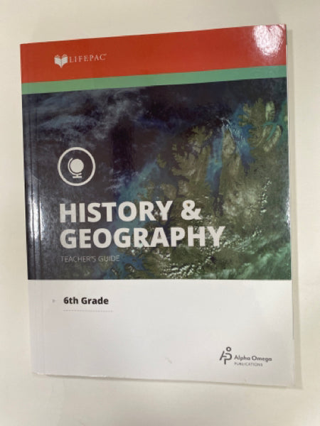 Lifepac History & Geography 6th TE