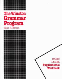 The Winston Grammar Program Basic Level Supplemental Workbook