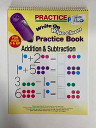 Write On Wipe Clean Books Practice Book Addition & Subtraction
