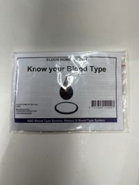 Know Your Blood Type Home kit