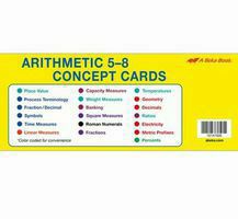 Arithmetic 5-8 Concept Cards