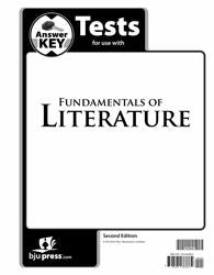 BJU Fundamentals of Literature Tests Answer Key