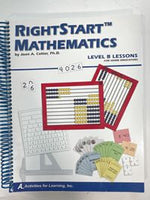 Right Start Mathematics Level B Lessons