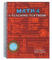 Teaching Textbooks Math 4 Complete Set