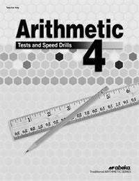 Abeka Arithmetic Tests & Speed Drills 4 Key