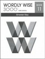 Wordly Wise 3000 11 Answer Key 3rd