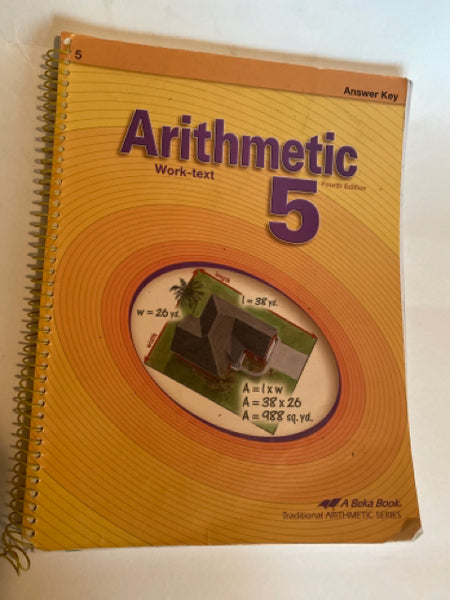 Arithmetic 5 Answer Key
