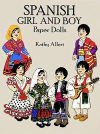 Spanish Girl and Boy Paper Dolls