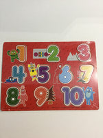 Numbers 1-10-Board Puzzle