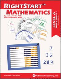 Right Start Mathematics 2nd Edition Worksheets Level A