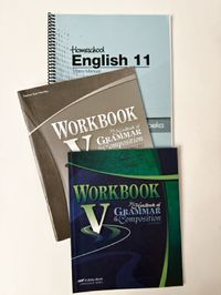 Abeka Workbook for Handbook of Grammar & Composition V Set