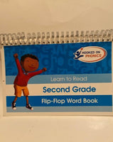 Hooked on Phonics Flip-Flop Word Book:  Second Grade Learn to Read