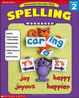 Scholastic Sucess With Spelling Workbook Grade 2