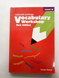 Sadlier-Oxford Vocabulary Workshop New Edition Level H