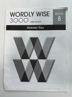 Wordly Wise 3000 Book 8 Answer Key