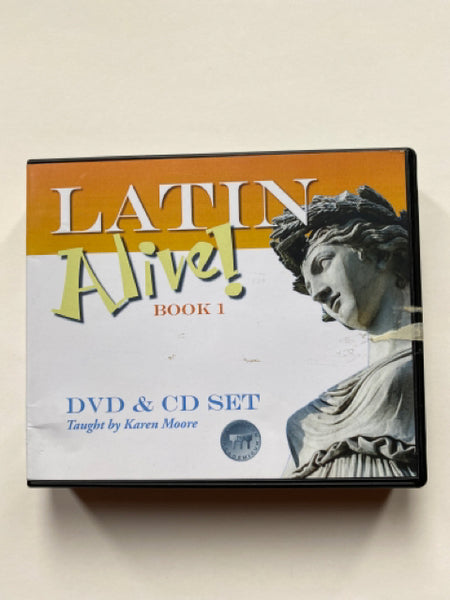 Latin Alive Book 1 Dvd & CD Set