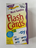 Word Families Flash Cards