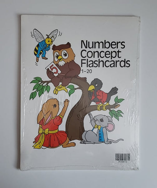 Abeka Numbers Concept Flashcards 1-20