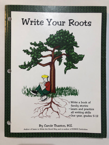 Konos Write Your Roots