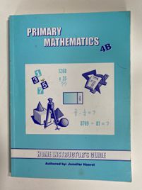Primary Mathematics home Instructor's Guide 4B