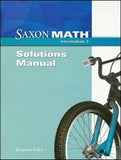 Saxon Math Intermediate 3 Set