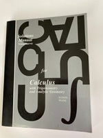Calculus Solutions Manual 1st Ed.
