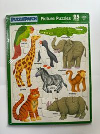 Picture Puzzles Jungle Animals 25 Pieces