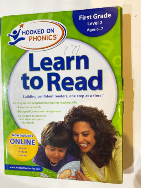 Hooked on Phonics Learn to Read  Level 2 1st Grade