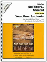 BiblioPlan Ancients Cool History: Advanced
