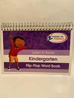 Hooked on Phonics: Flip-Flop Word Book: Kindergarten
