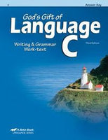 God's Gift of Language C Answer Key