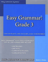 Easy Grammar 3 Teacher's Edition