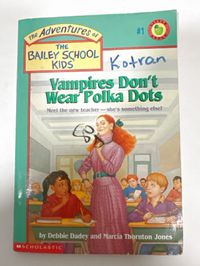 Vampires Don't Wear Polka Dots Book 1