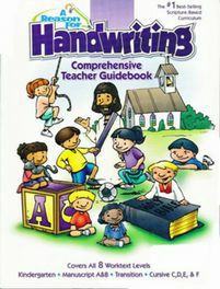 A Reason for Handwritng Comprehensive Teacher Guidebook K-6