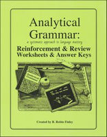 Analytical Grammar Reinforcement & Review Worksheets & Answer Keys
