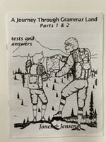Journey Through Grammar Land Parts 1 & 2 Tests and Answers