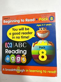 Reading Eggs Beginning to Read Pack 8 Level 2