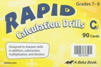 Rapid Calculation Drills C