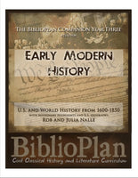 BiblioPlan Companion Year Three Early Modern History