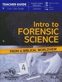 Intro to Forensic Science From a Biblical Worldview Set